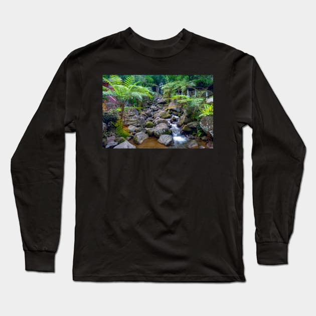 Philippine Highlands Long Sleeve T-Shirt by likbatonboot